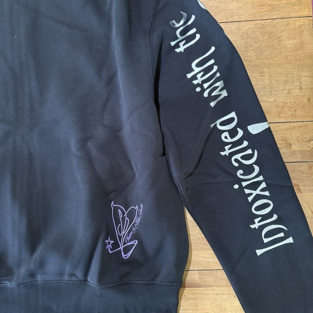 Heaven by Marc Jacobs Collab The Smashing Pumpkins "Zero" zip-up hoodie NWT SZ L - Picture 5 of 11